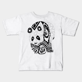 mexican panda ecopop art Kids T-Shirt